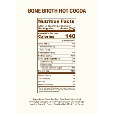 Bone Broth Cocoa for Health