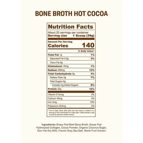 Bone Broth Hot Cocoa