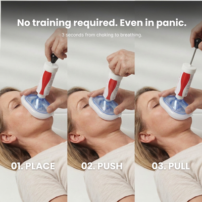 Vaclear Anti-Choking Rescue Device
