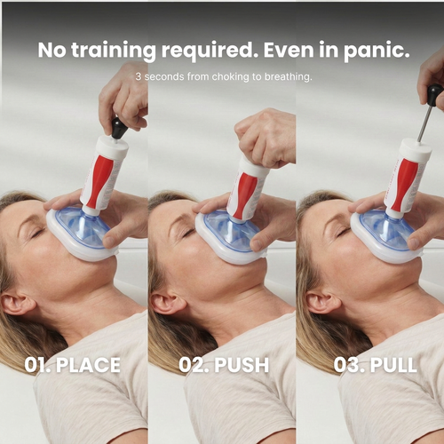 Vaclear Anti-Choking Rescue Device